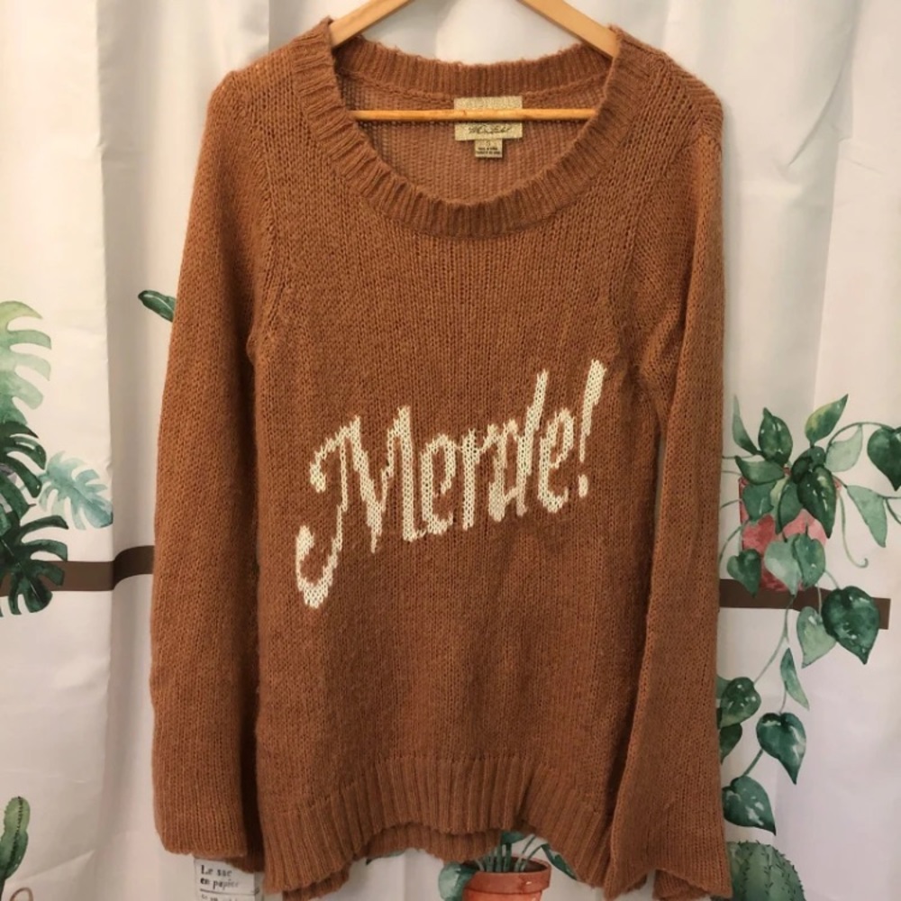 Wildfox Merde! Sweater